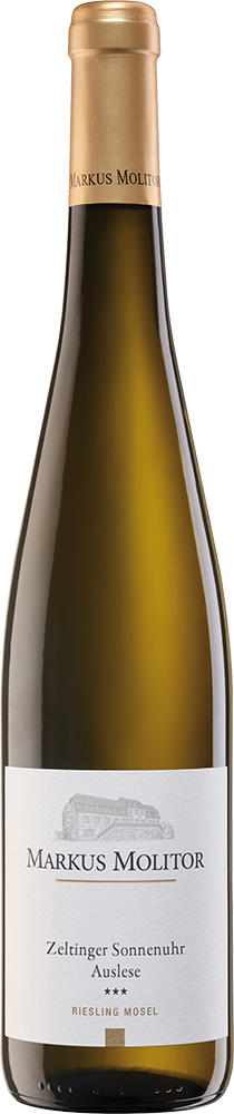 Weingut Markus Molitor, Zeltinger Sonnenuhr Auslese*** Fruchtsüss, 2017 - Bottle Hero
