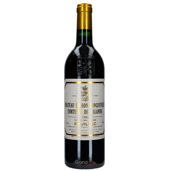 1988 Château Pichon Longueville Comtesse De Lalande - Bottle Hero