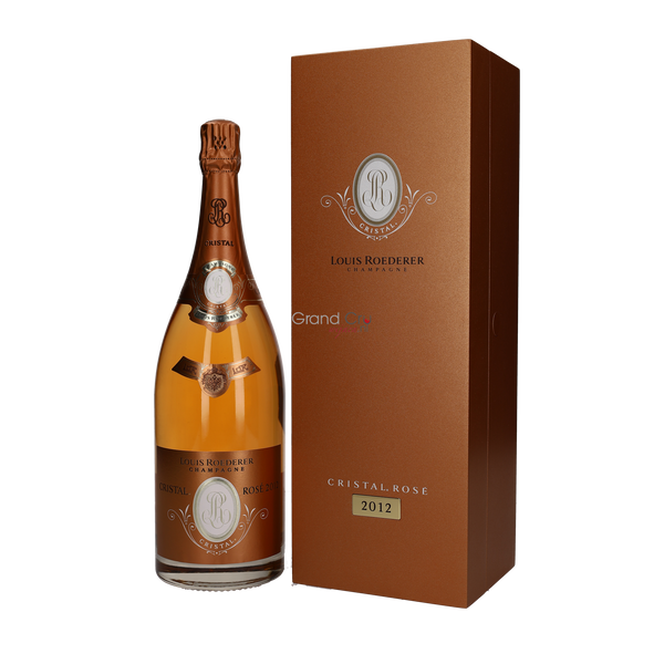 2012 Champagne Louis Roederer Cristal Rose Magnum - Bottle Hero