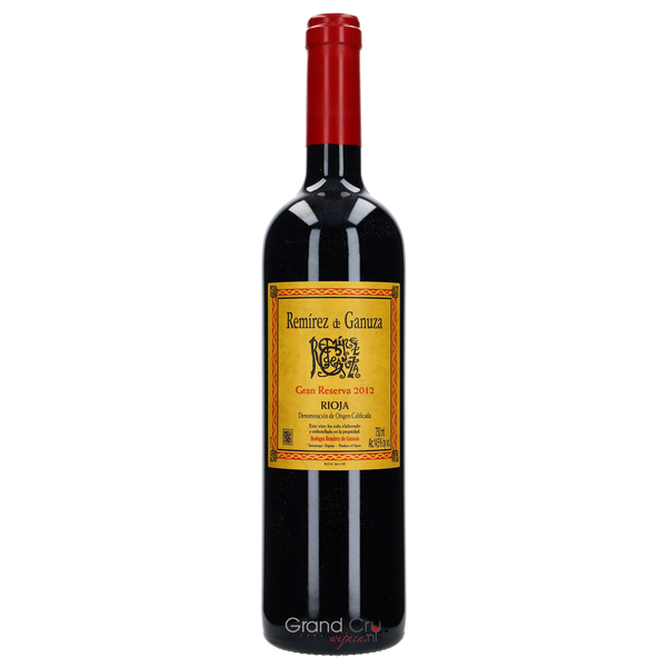 2012 Remirez de Ganuza Gran Reserva - Bottle Hero