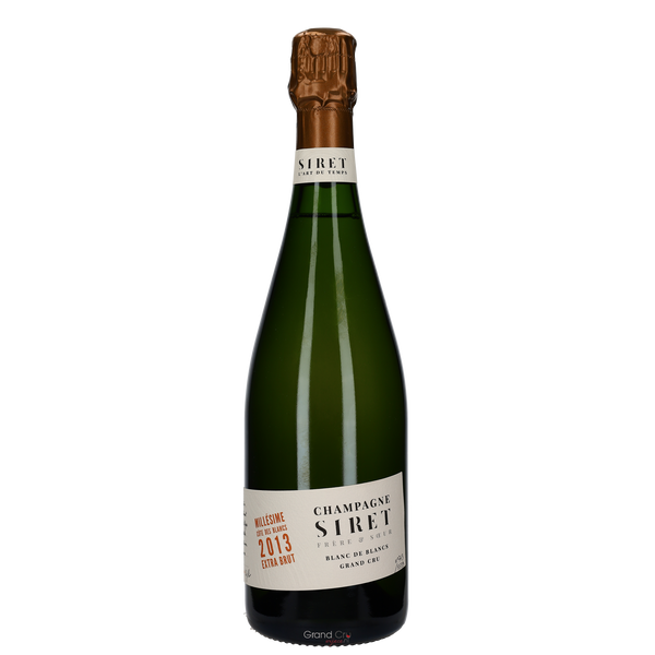 2013 Champagne Siret Frère & Sœur Blanc de Blancs Extra Brut Grand Cru - Bottle Hero