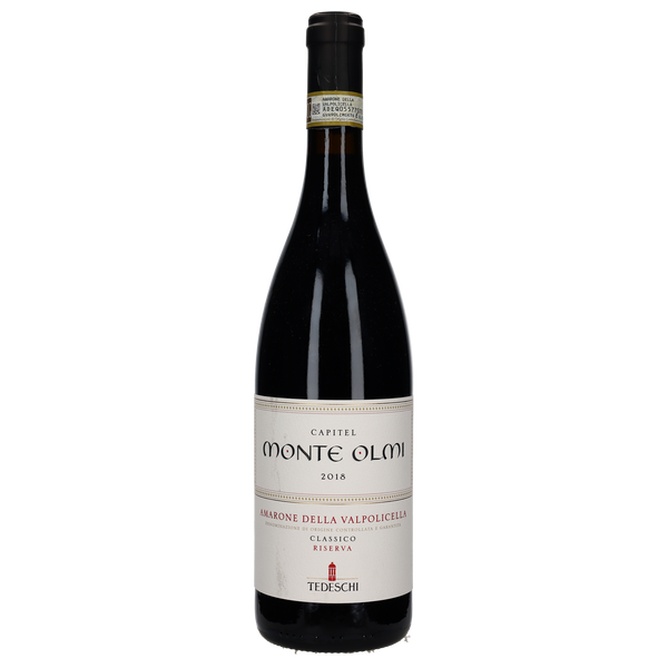2018 Tedeschi Monte Olmi Amarone della Valpolicella Classico Riserva - Bottle Hero