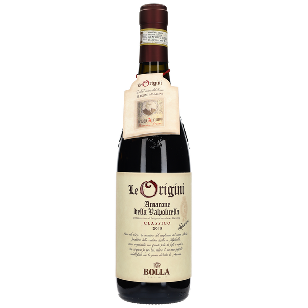 2018 Bolla Le Origini Amarone Valpolicella Classico Riserva - Bottle Hero