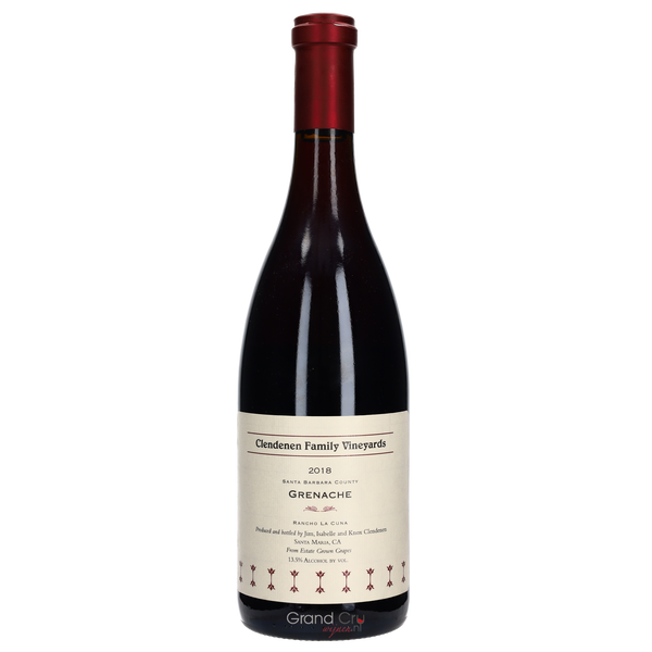 2018 Clendenen Family Vineyards Grenache Rancho La Cuna Santa Ynez Valley - Bottle Hero