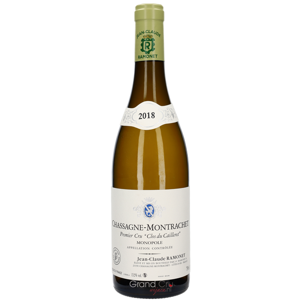 2018 Jean-Claude Ramonet Chassagne-Montrachet 1er Cru Clos du Cailleret Monopole - Bottle Hero