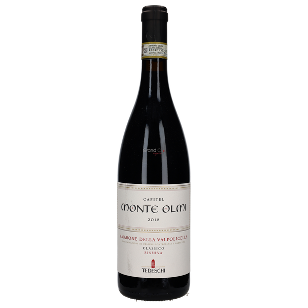 2018 Tedeschi Monte Olmi Amarone della Valpolicella Classico Riserva - Bottle Hero