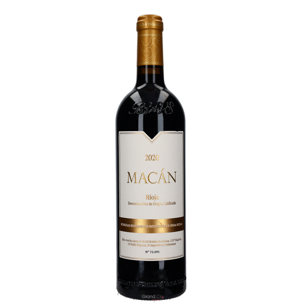 2020 Benjamin de Rothschild Vega Sicilia Macan - Bottle Hero