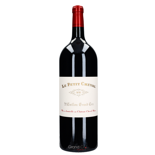 2020 Château Cheval Blanc Le Petit Cheval Saint-Émilion Grand Cru Magnum - Bottle Hero
