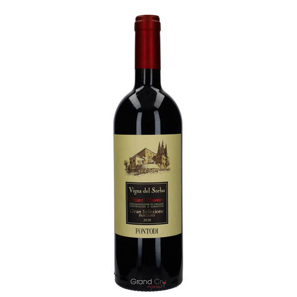 2020 Fontodi Chianti Classico Riserva Gran Selezione Vigna del Sorbo BIO - Bottle Hero