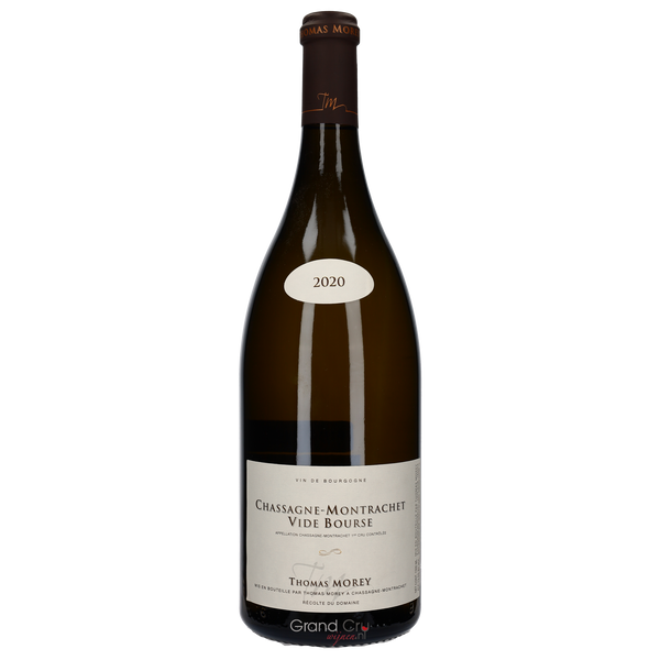 2020 Thomas Morey Chassagne Montrachet Premier Cru Cru Vide Bourse Magnum - Bottle Hero