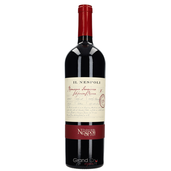 2021 Poderi Dal Nespoli Il Nespoli Sangiovese Romagna Superiore Riserva - Bottle Hero