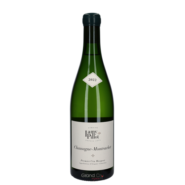 2022 Domaine Lamy-Pillot Chassagne Montrachet 1er Cru Morgeot - Bottle Hero