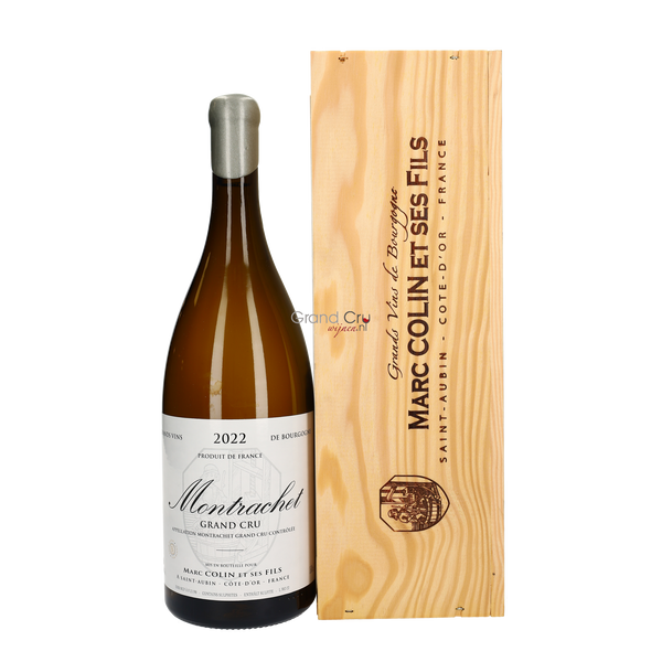 2022 Domaine Marc Colin & Fils Montrachet Grand Cru Magnum - Bottle Hero