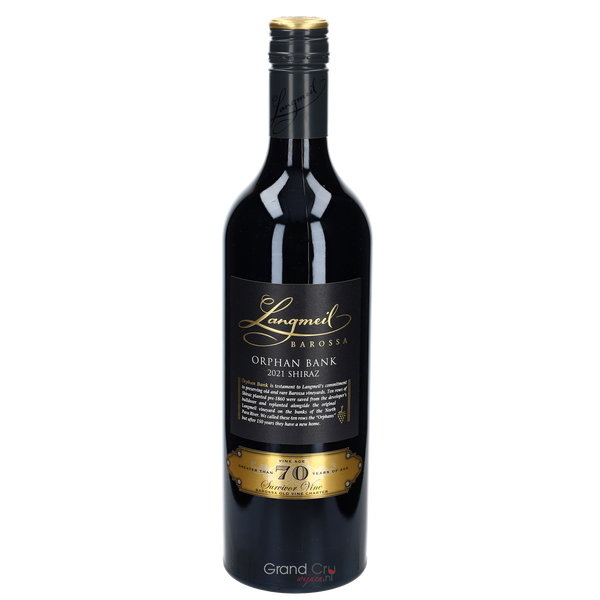 2023 Langmeil Orphan Bank Shiraz - Bottle Hero