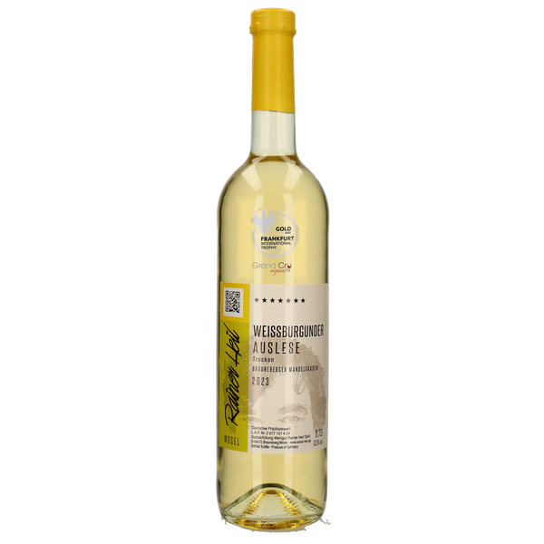 2023 Rainer Heil Brauneberger Mandelgraben Weißburgunder Auslese trocken - Bottle Hero