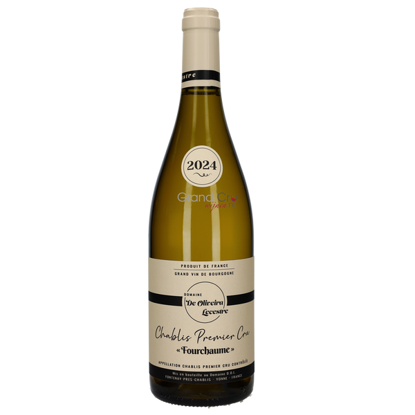 2024 Domaine de Oliveira Lecestre Chablis 1er Cru Fourchaume - Bottle Hero