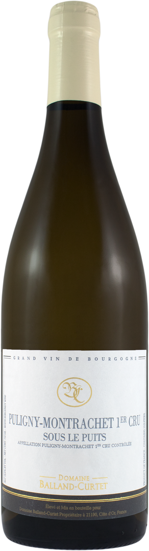 2020 Domaine Balland-Curtet Puligny Montrachet Sous Le Puits 1er Cru - Bottle Hero