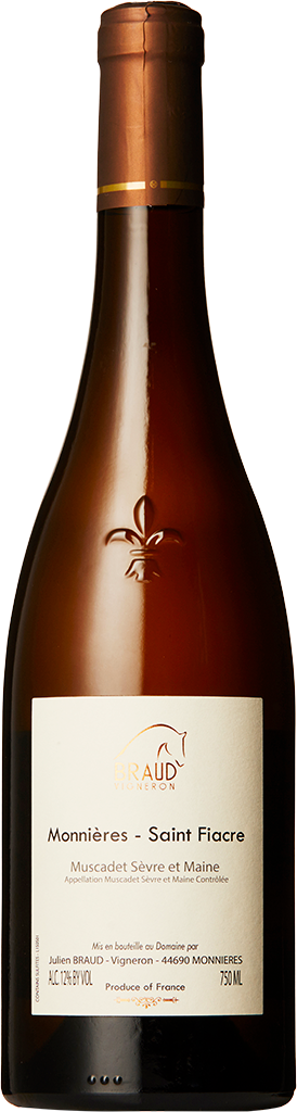 Apolline et Julien Braud - Vigne, Muscadet Saint Fiacre Blanc, 2020 - Bottle Hero