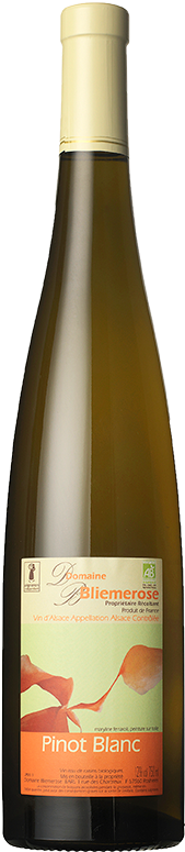Domaine Bliemerose, Alsace Pinot Blanc, 2017 - Bottle Hero