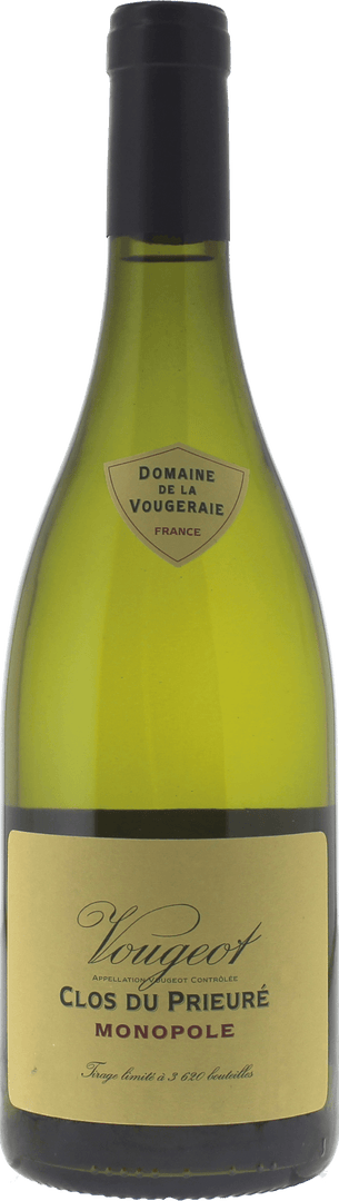 Vougeot Blanc Clos Du Prieuré Domaine Vougeraie, 2023 - Bottle Hero