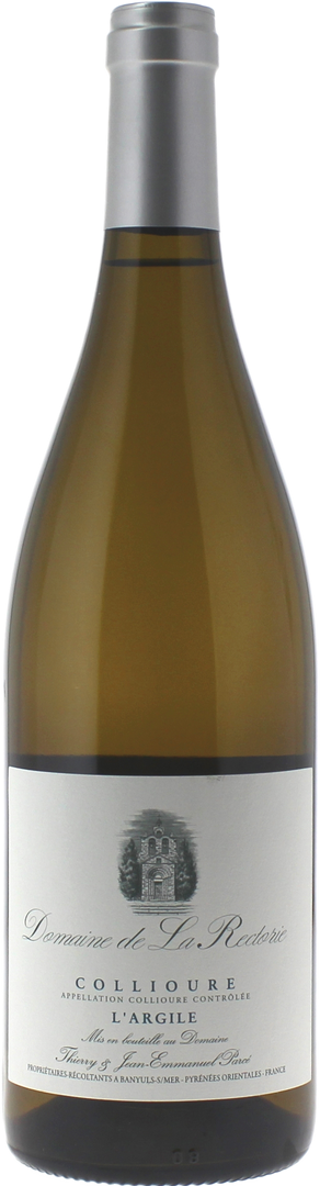La Rectorie L'argile Blanc Collioure Aoc, 2025 - Bottle Hero