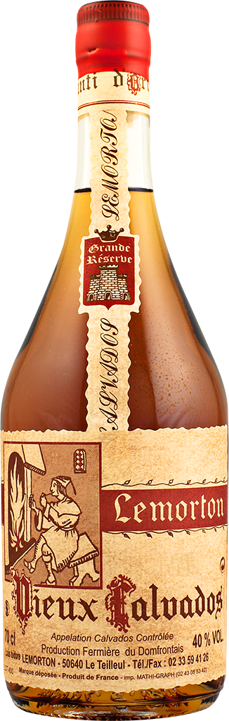 Vieux Calvados Lemorton, Calvados Reserve 8 ans - Bottle Hero