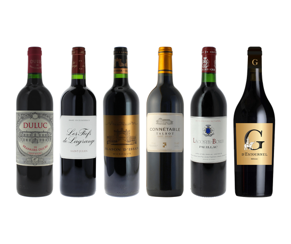 Vinlåda: 2:a viner från Bordeaux
