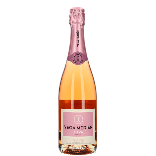 Cava Vega Medien Brut Rosé Ecológico - Bottle Hero