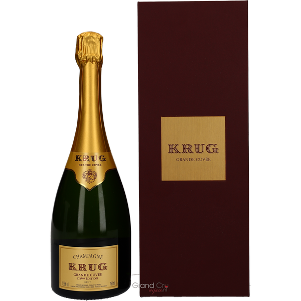 Champagne Krug Grande Cuvee Brut Edition 173 in Giftbox - Bottle Hero