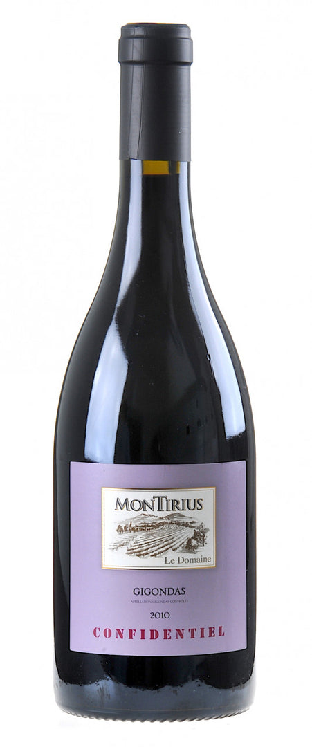 Montirius Confidentiel Gigondas Bio 2010 - Bottle Hero