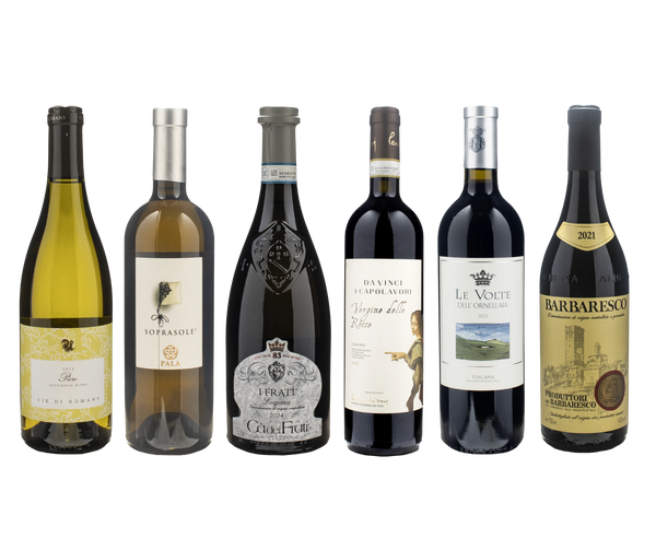 Vinlåda: 6 Italienska bästsäljare