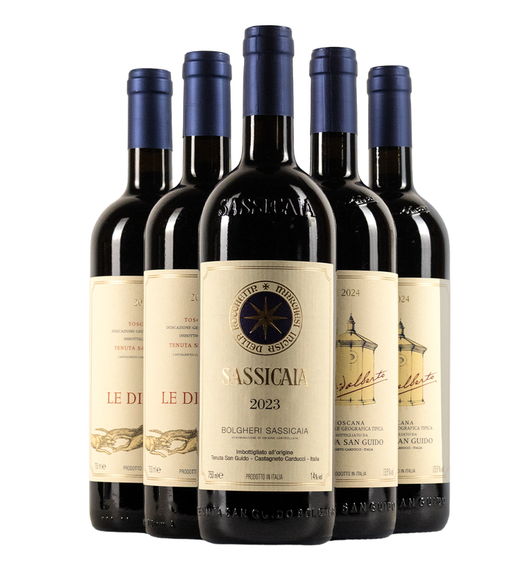 Sassicaia 2023 Smagekasse - Bottle Hero