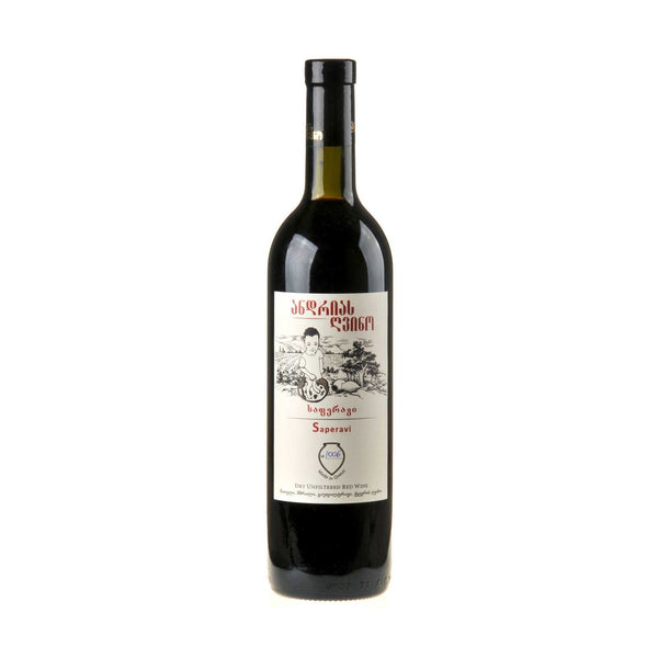 Andrias Gvino Saperavi Qvevri Red Dry 2022 - Bottle Hero