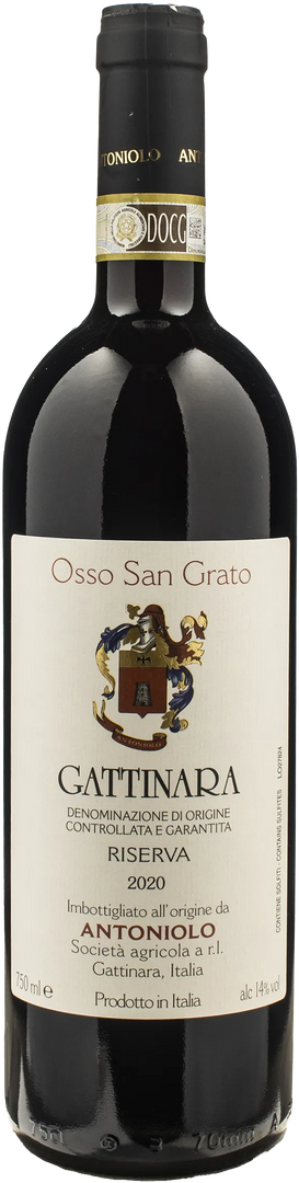 Antoniolo Gattinara Riserva Osso San Grato 2020