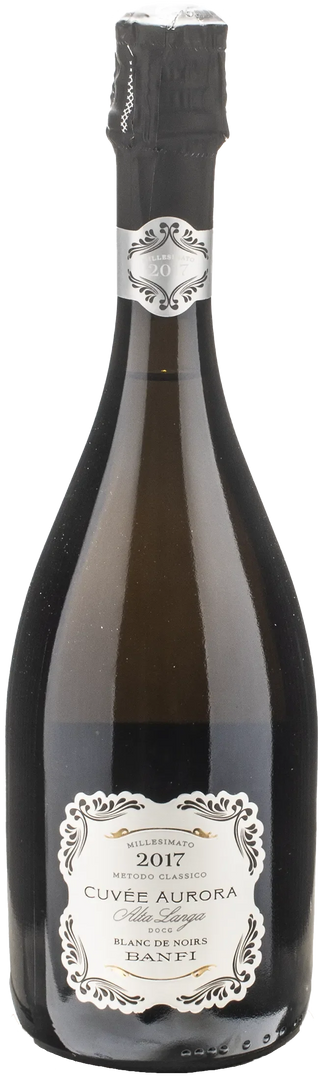Banfi Alta Langa Cuvee Aurora Blanc de Noirs Pas Dose 2017 - Bottle Hero