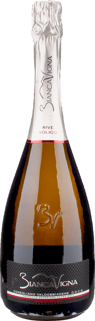 Biancavigna Conegliano Valdobbiadene Prosecco Superiore Rive di Soligo Extra Brut 2025 - Bottle Hero