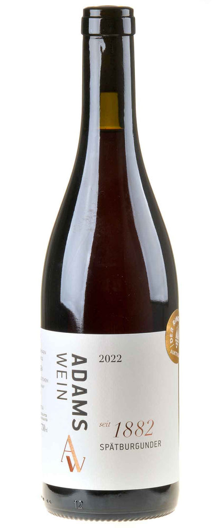 AdamsWein Spätburgunder seit 1882 2022 - Versteigerung - Bottle Hero