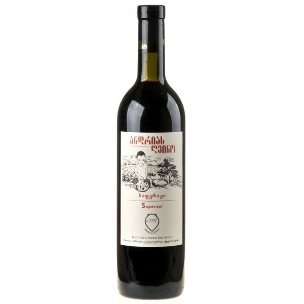 Andrias Gvino Saperavi Qvevri Red Dry 2022 - Bottle Hero