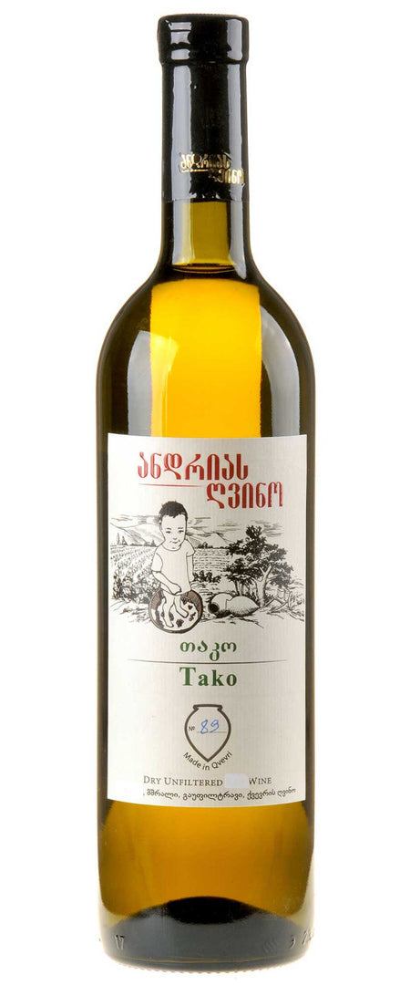 Andrias Gvino Tako Dry Amber Wine 2023 white - Bottle Hero