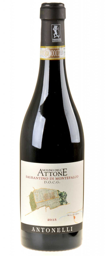 Antonelli Molino Dell'Attone Sagrantino di Montefalco DOCG 2015 - Bottle Hero