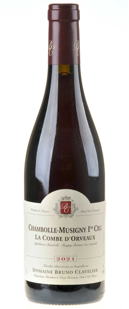 Bruno Clavelier Chambolle-Musigny 1er Cru La Combe d'Orveaux Bio 2021 - Bottle Hero