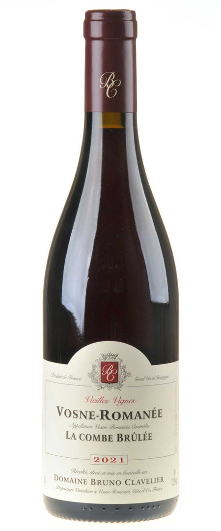 Bruno Clavelier Vosne Romanée La Combe Brûlée Bio 2021 - Bottle Hero