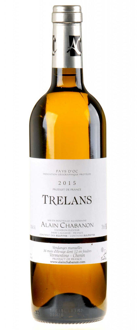 Domaine Alain Chabanon Trelans 2015 Bio white - Bottle Hero
