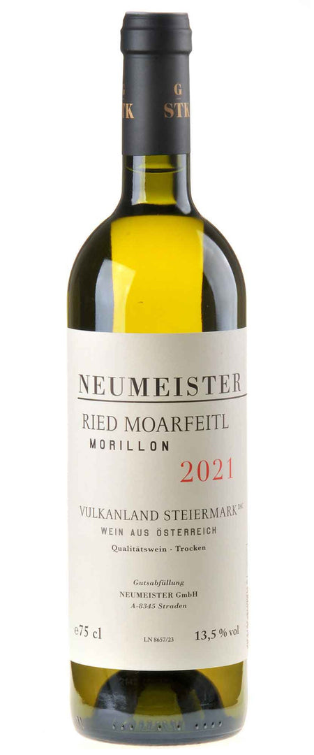 Neumeister Morillon Ried Moarfeitl GSTK Bio 2021 white - Bottle Hero