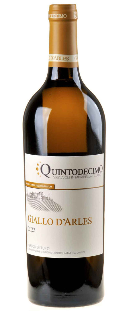 Quintodecimo Greco di Tufo Giallo d'Arles 2022 white - Bottle Hero