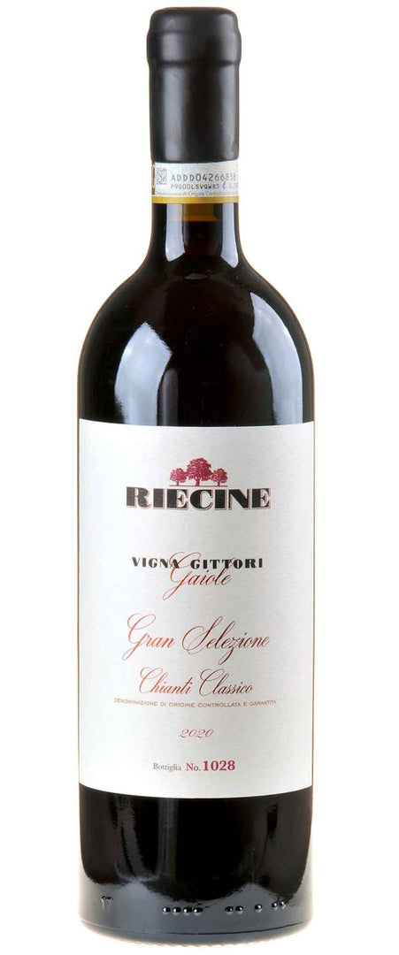 Riecine Vigna Gittori Chianti Classico Gran Selezione 2020 - Bottle Hero
