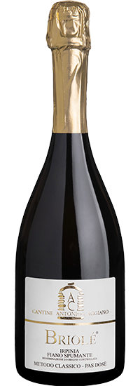 2022 Antonio Caggiano Briolé Irpinia Fiano Spumante - Bottle Hero