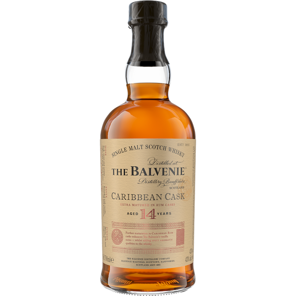 The Balvenie, BALVENIE 14 Y.O. CARIBBEAN CASK - Bottle Hero