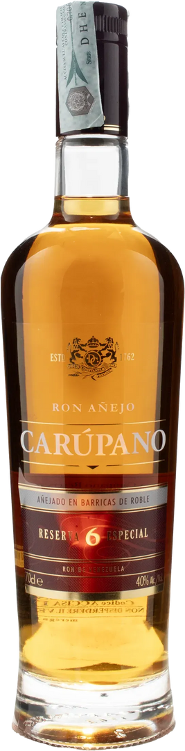 Carupano Ron Anejo Reserva 6 Especial 0.7L - Bottle Hero