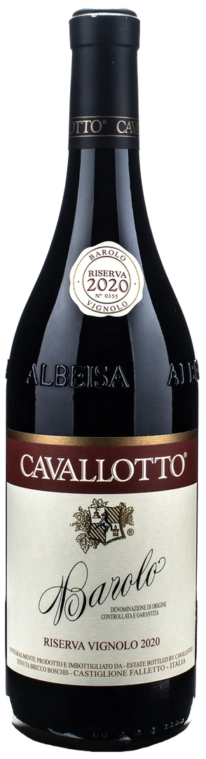 Cavallotto Barolo Riserva Vignolo 2020 - Bottle Hero